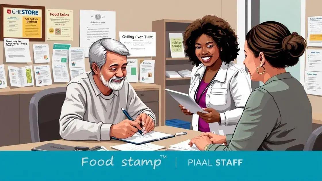 How to apply for food stamp benefits