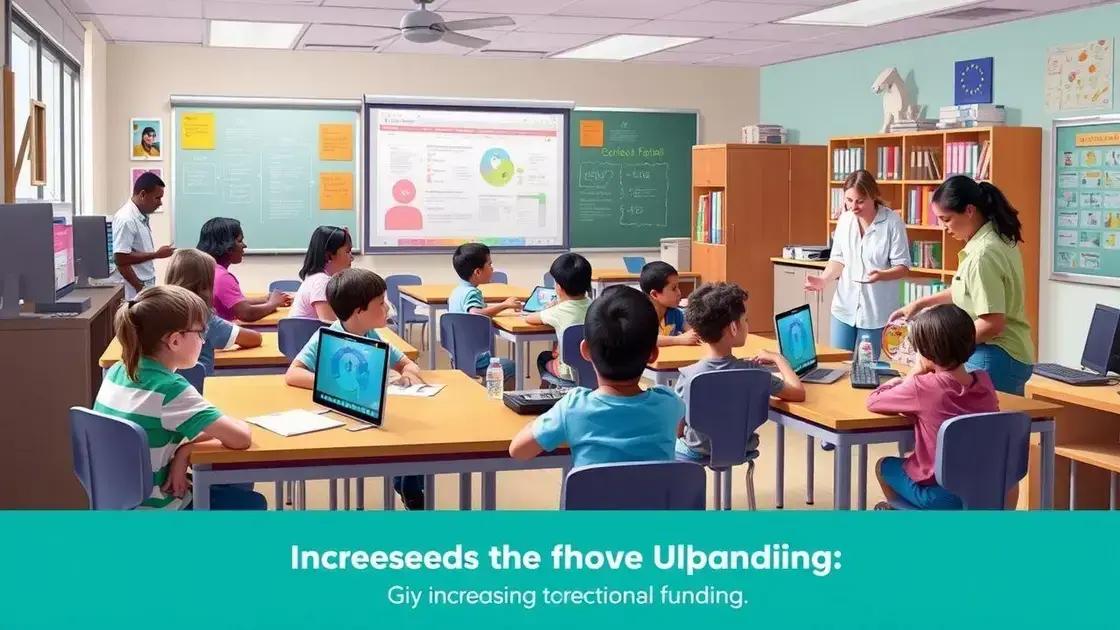 Benefits of increased funding
